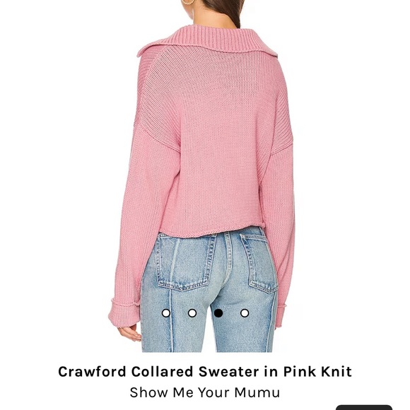 Show me your Mumu NWT pink sweater - Picture 2 of 3